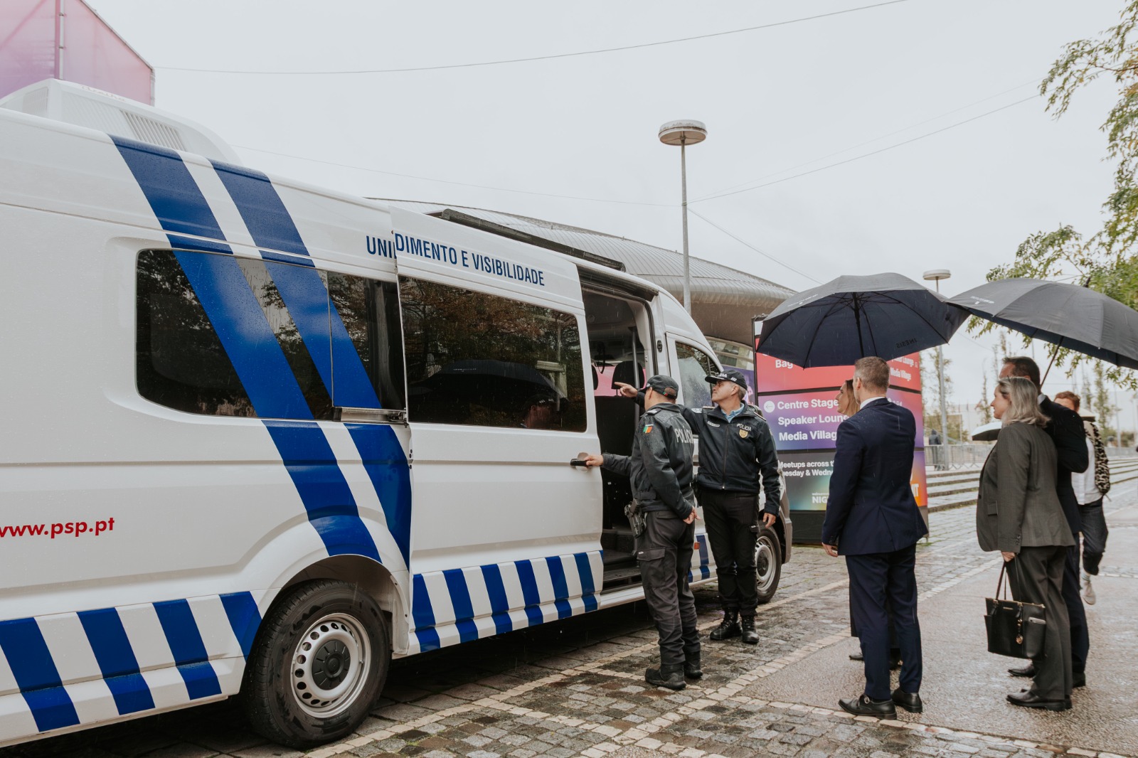 SSI nos bastidores do Web Summit